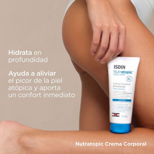 Isdin Crema Emoliente Nutratopic® Pro-AMP Piel Atópica x 200 mL, , large image number 1
