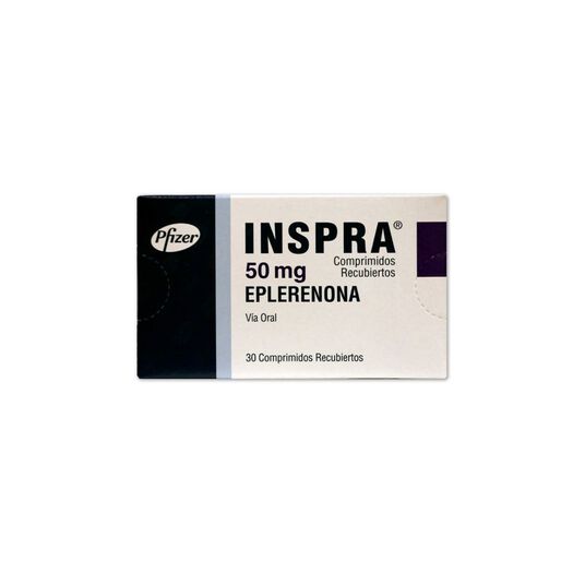 Inspra 50 mg x 30 Comprimidos Recubiertos, , large image number 0