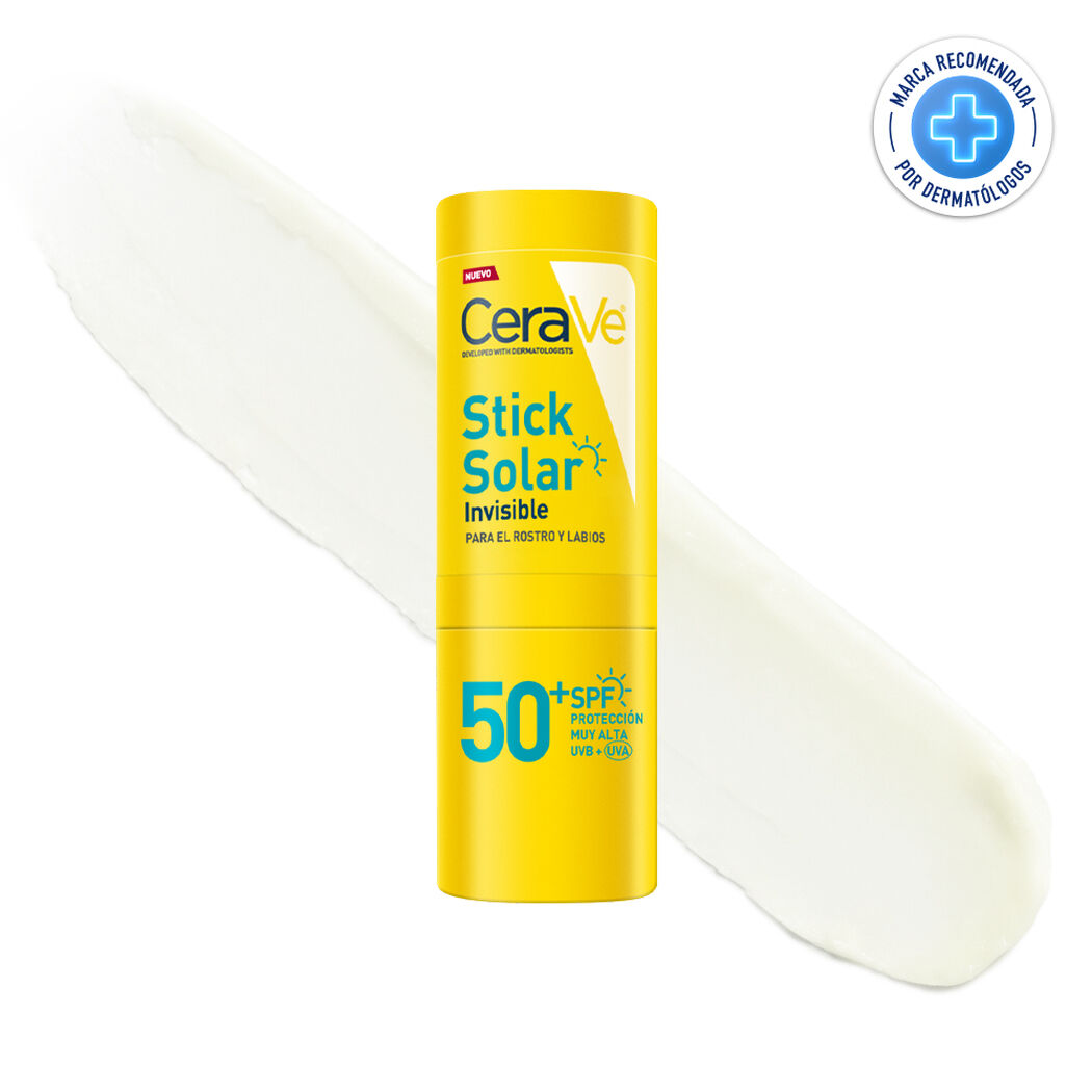 Protector Solar Rostro y Labios Stick FPS 50+ 8gr CeraVe, , large image number 0