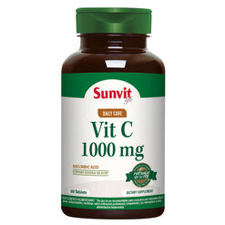 Sunvitlife Vitamina C 1000 x 60 Comprimidos