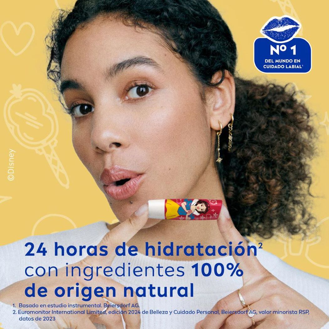 Bálsamo Labial Nivea Edición Limitada Disney Blancanieves 4,8 g, , large image number 3