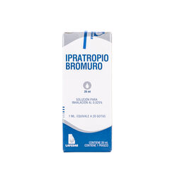 Ipratropio Bromuro 0.025 % x 20 ml Solución para Nebulización BPH S.A.