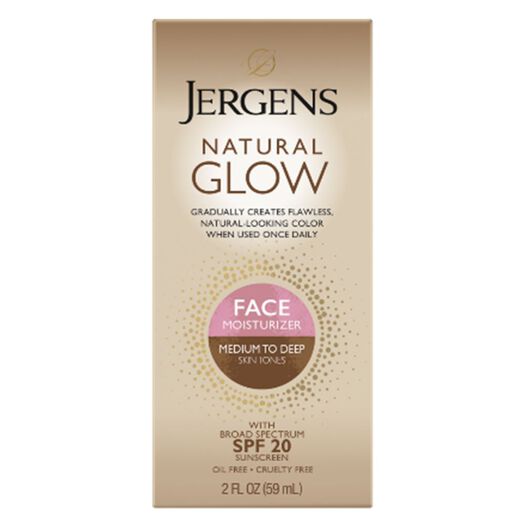 Jergens Autobronceante Facial Fps20 Tono Oscuro 60Ml, , large image number 1