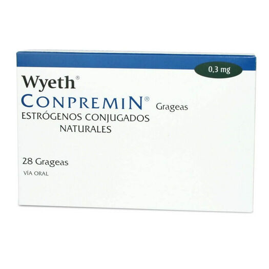Conpremin 0,3 mg x 28 Grageas , , large image number 0