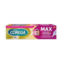 Adhesivo Corega Ultra Protesis Dentales Max Fijación Comodidad 40 g