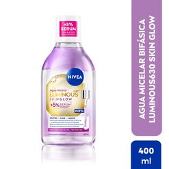 Agua Micelar Nivea Luminous630 Skin Glow 400ml