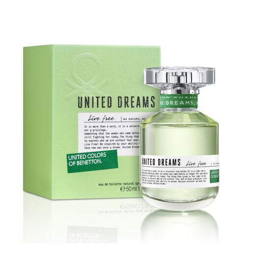 Benetton Eau De Toilette United Dreams Live Free x 50 mL, , large image number 0