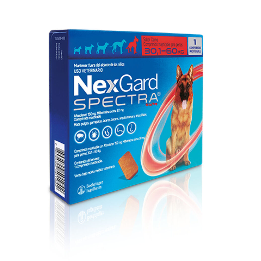 Nexgard Spectra 30-60 kg 1 Comprimido, , large image number 0