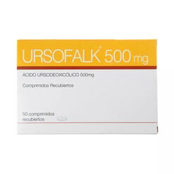 Ursofalk 500 mg 50 comprimidos recubiertos