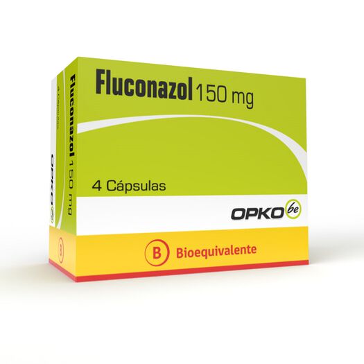 Fluconazol 150 mg x 4 Cápsulas OPKO CHILE S.A., , large image number 0