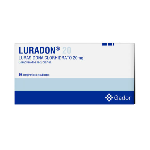 Luradon 20 mg 30 Comprimidos Recubiertos, , large image number 1