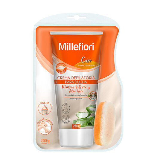 Crema Depiladora Millefiori Ducha Care 200 Gr, , large image number 0