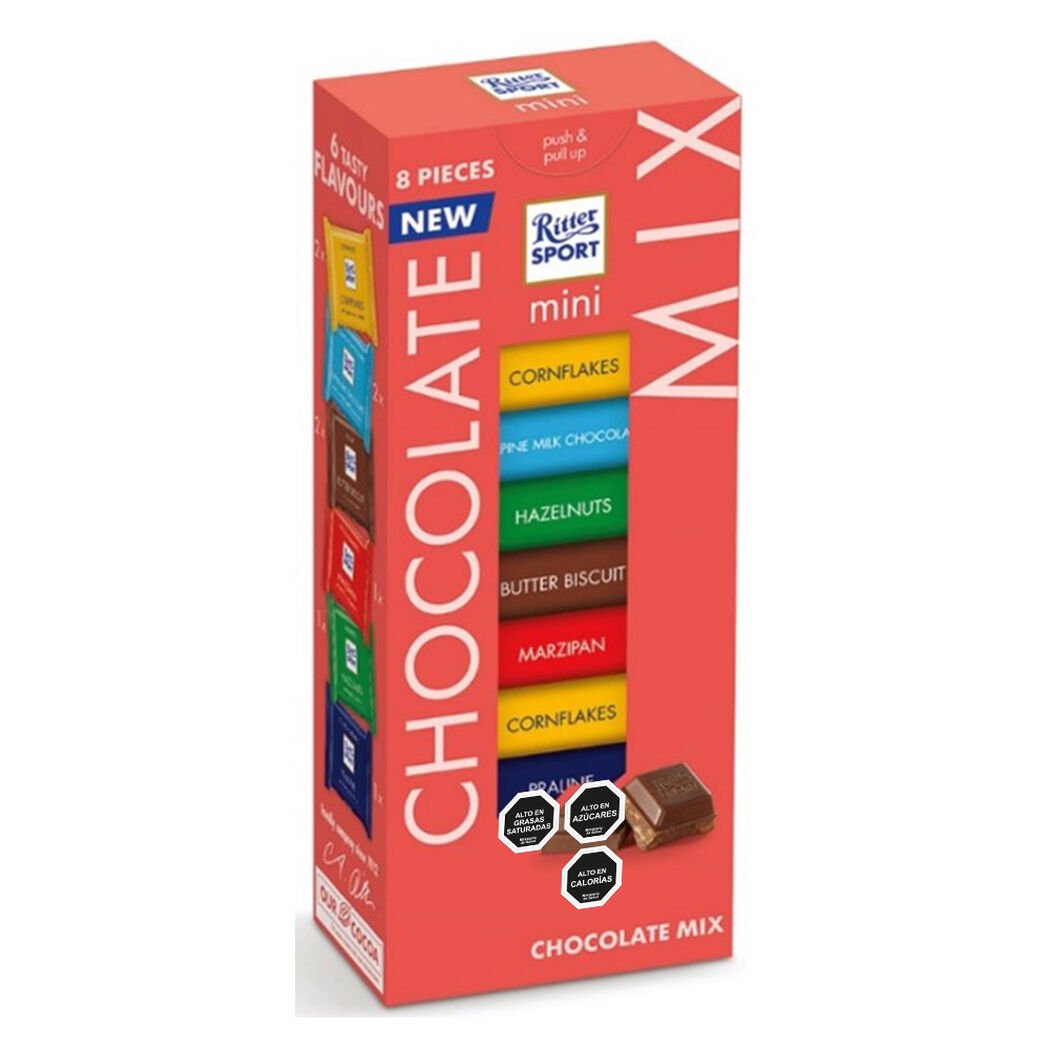 Chocolate Ritter Torre Mix 133Gr, , large image number 0