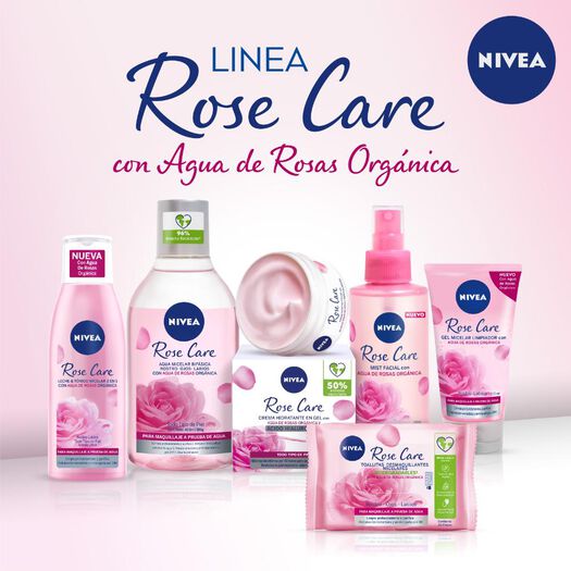 Leche & Tonico Micelar 2 en 1 NIVEA Rose Care 200 ml, , large image number 4