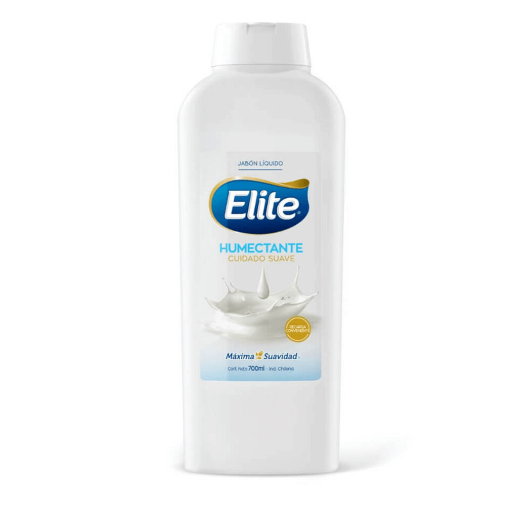 Jabón Elite Humectante Cuidado Suave 700 mL, , large image number 1