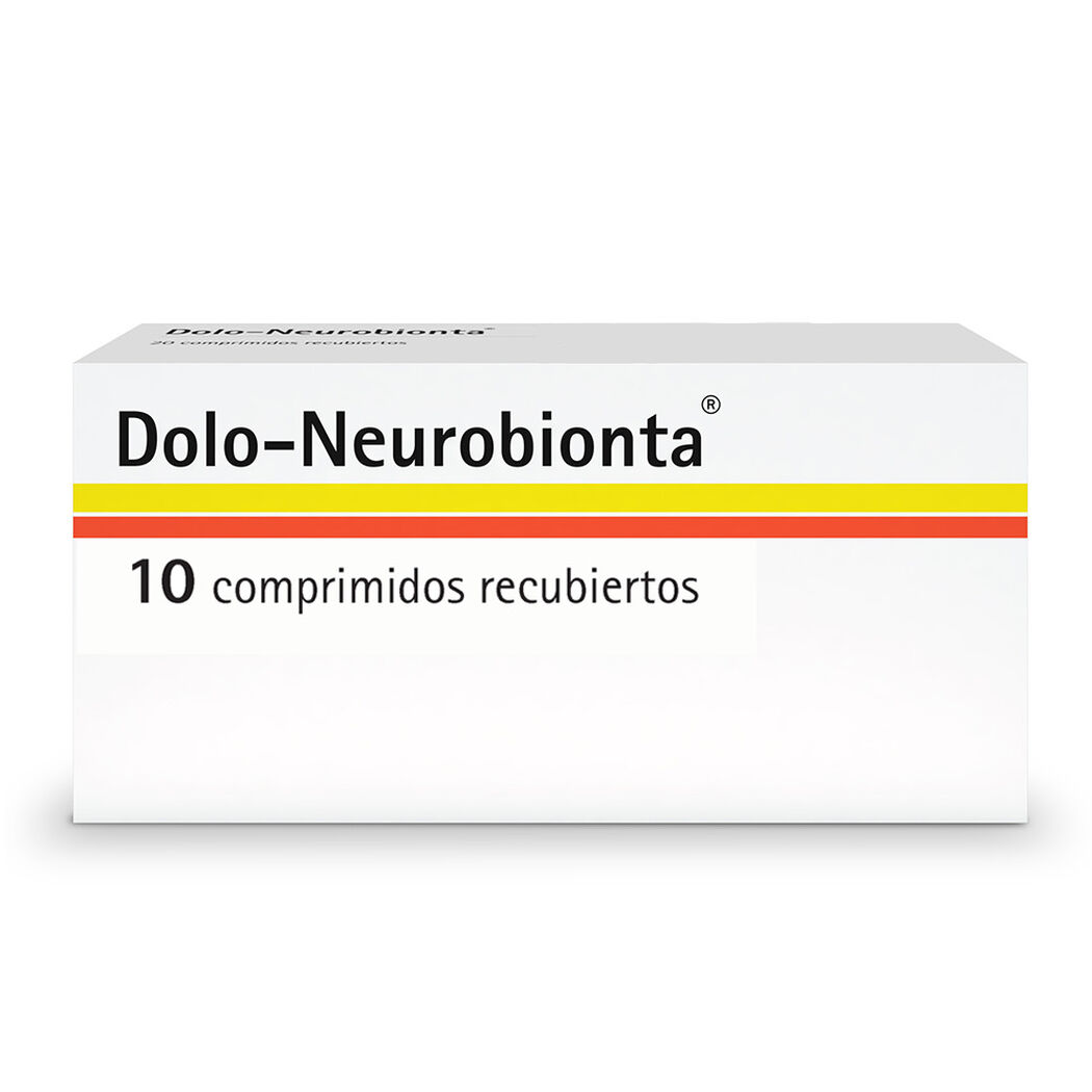 Dolo Neurobionta Diclofenaco 10 comprimidos recubiertos, , large image number 0