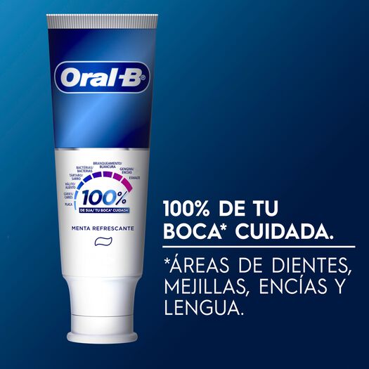 Pack Pasta Dental Oral B 100% 3x55ml, , large image number 1