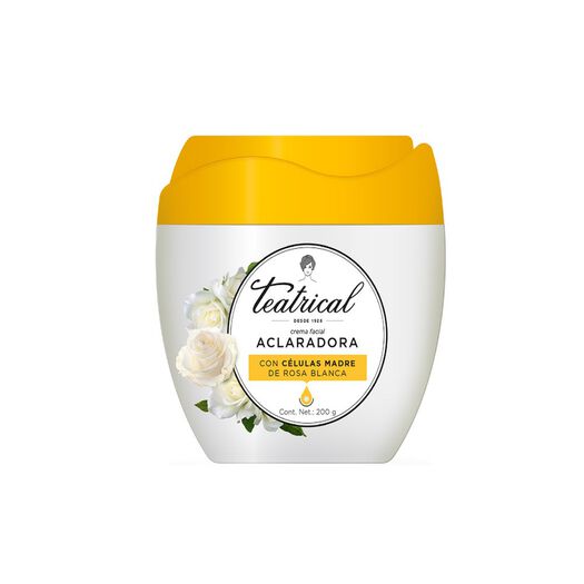 Teatrical Crema Facial Aclaradora 200 G, , large image number 1