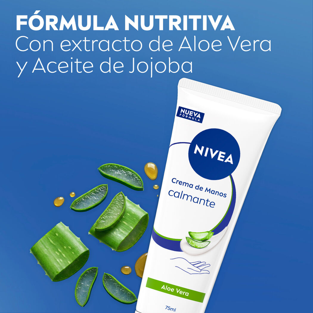 Crema Manos Aloe Vera Nivea 75mL, , large image number 3
