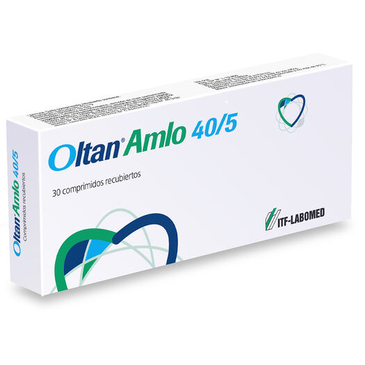 Oltan Amlo 40 mg/5 mg x 30 Comprimidos Recubiertos, , large image number 0