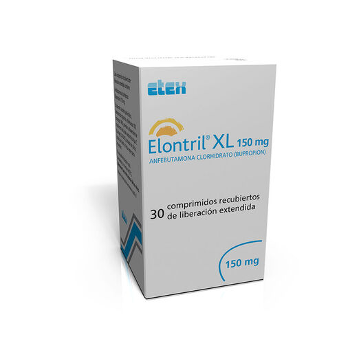 Elontril XL 150 mg x 30 Comprimidos Recubiertos de Liberación Extendida, , large image number 0