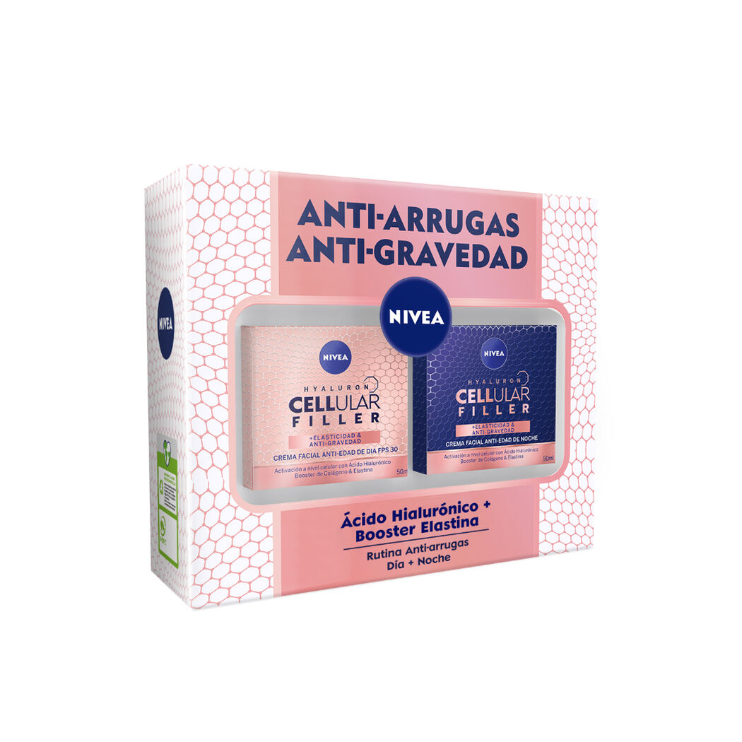 Pack Nivea Hyaluron Filler Dia+Noche, , large image number 0