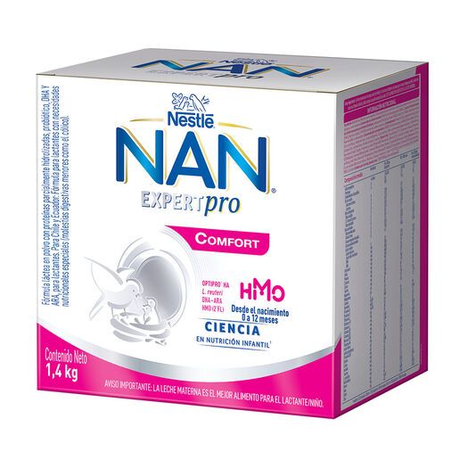 Fórmula Infantil Nan Expertpro Comfort Etapas 1 y 2 1400 g, , large image number 0
