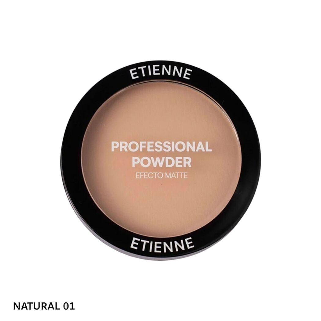 Polvo Compacto Etienne Professional N01 Piel Natural, , large image number 0