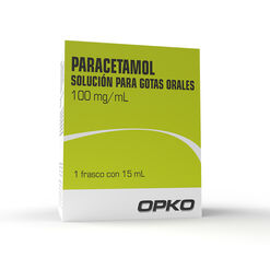 Paracetamol 100 mg/mL x 15 mL Solución para Gotas Orales