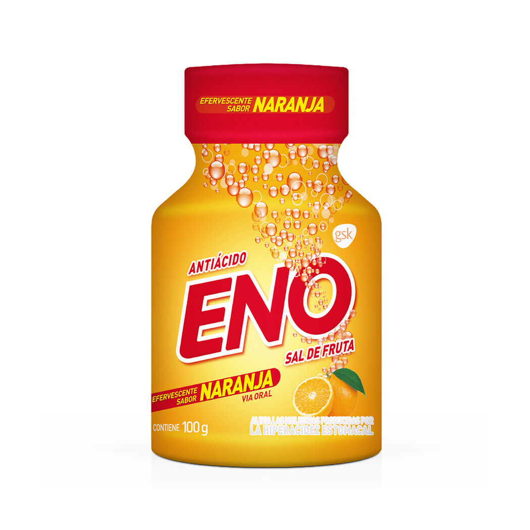 Antiácido Eno Polvo Naranja 100 g, , large image number 1
