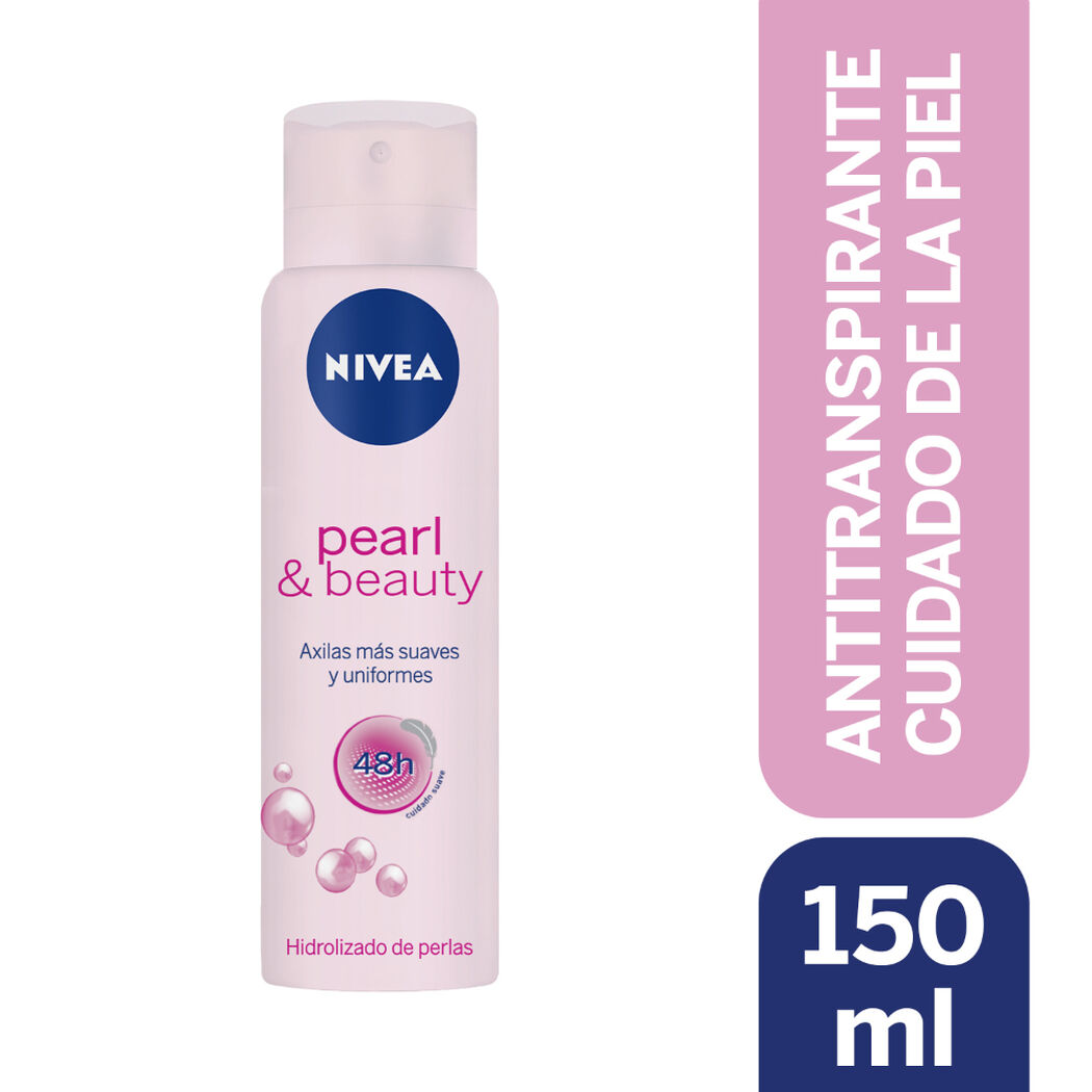 Desodorante Nivea Spray Beauty & Pearl 150 mL, , large image number 0