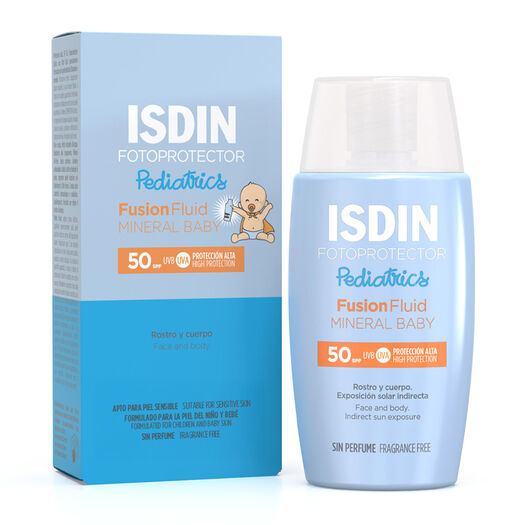 PROT SOL ISDIN PEDIATR MINERAL BABY 50ML, , large image number 0
