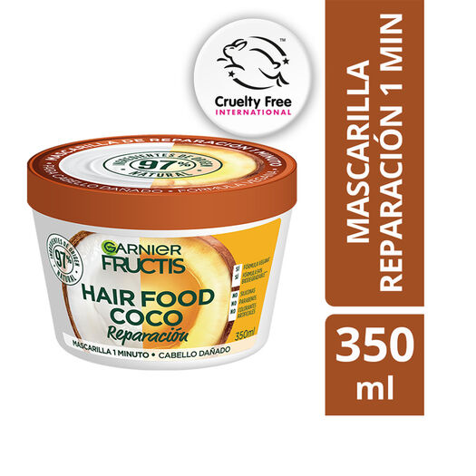 Mascarilla Hair Food Coco 350 ml, , large image number 0