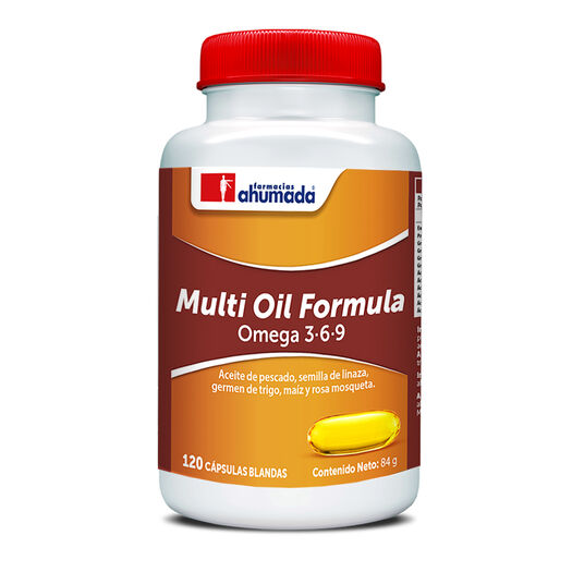 Multi Oil Omega 3-6-9 120 Capsulas, , large image number 0