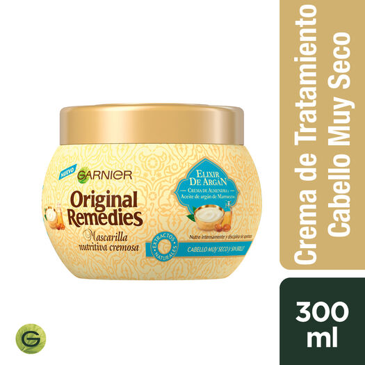 Tratamiento Capilar Original Remedies 300 Ml Elixir De Argan, , large image number 0