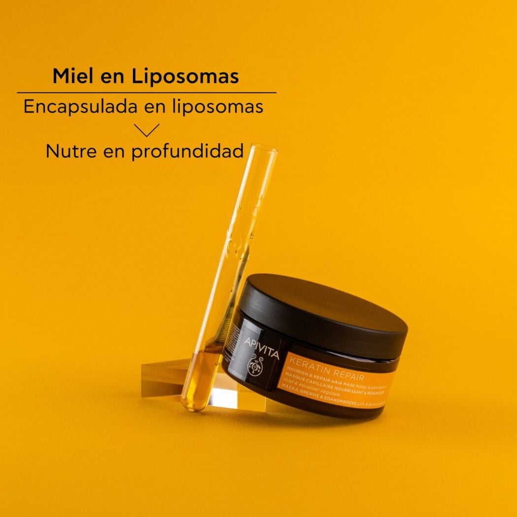 Mascarilla Capilar Apivita Miel 200 mL, , large image number 4