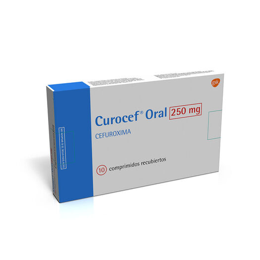 Curocef 250 mg x 10 Comprimidos Recubiertos, , large image number 0