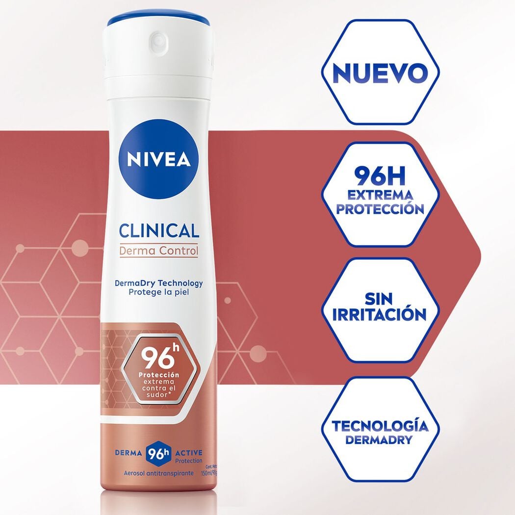 Desodorante NIVEA Derma Control Defend Spray 150ml, , large image number 2