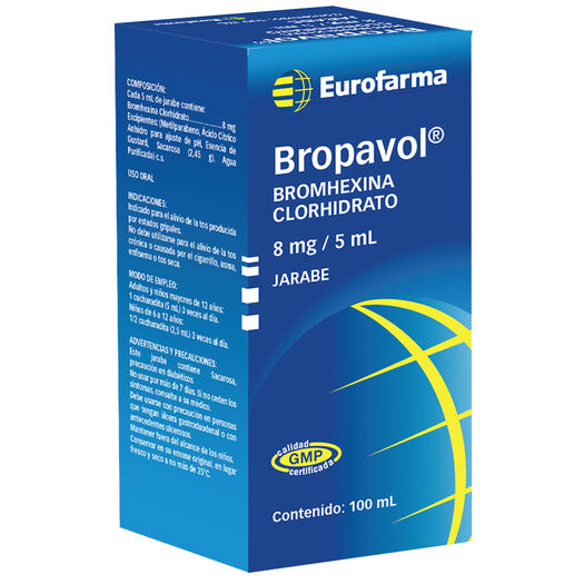 Bropavol 8mg/5 Ml Fco. 100ml., , large image number 0