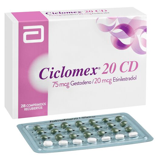 Ciclomex-20 CD x 28 Comprimidos Recubiertos, , large image number 0