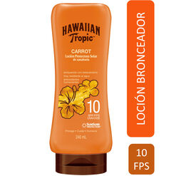 Hawaiian Tropic Protector Solar Carrot FPS 10 x 240 mL
