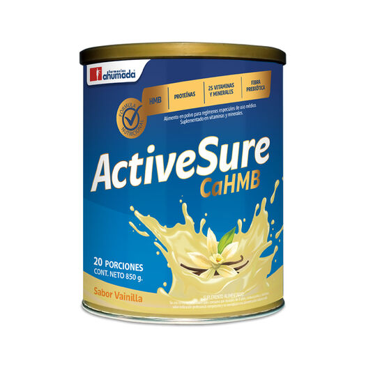 Activesure Sabor Vainilla 850 Gr, , large image number 0