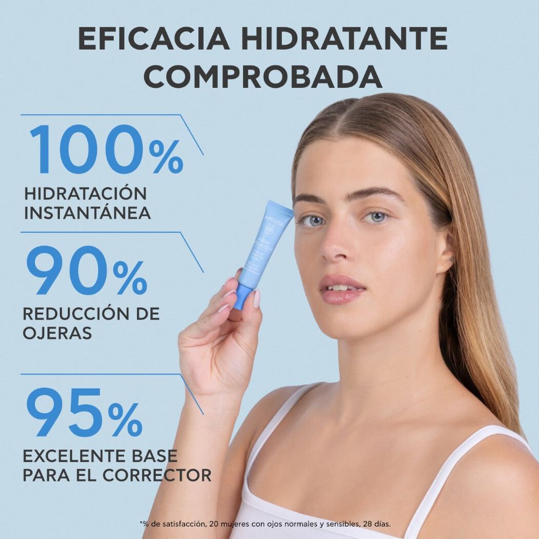 Gel Contorno de Ojos Hidratante & Refrescante Aqua Beelicious 15ml Apivita, , large image number 2