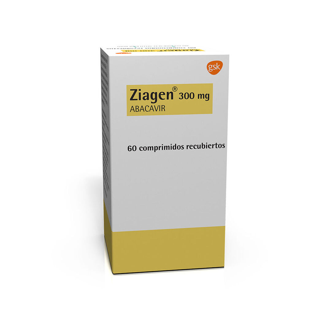 Ziagen 300 mg Caja 60 Comprimidos, , large image number 0
