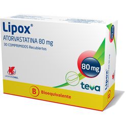Lipox 80 mg x 30 Comprimidos Recubiertos