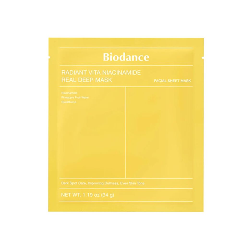 Mascarilla iluminadora y unificadora Radiant Vita Niacinamide Real Deep Mask, , large image number 0