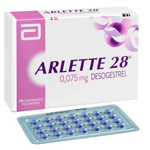Arlette 28 0,075 mg x 28 Comprimidos Recubiertos, , large image number 0