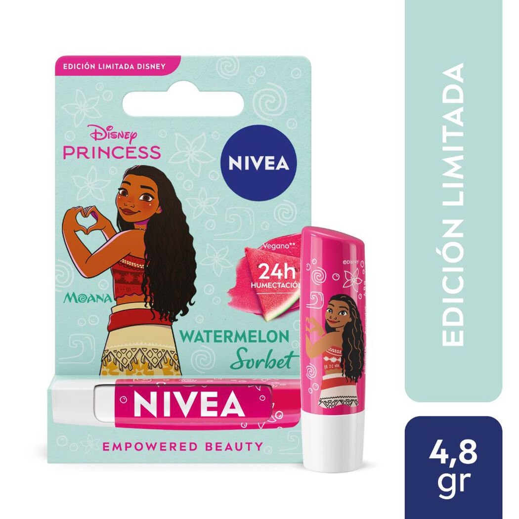 Bálsamo Labial Nivea Edición Limitada Disney Moana 4,8 g, , large image number 1