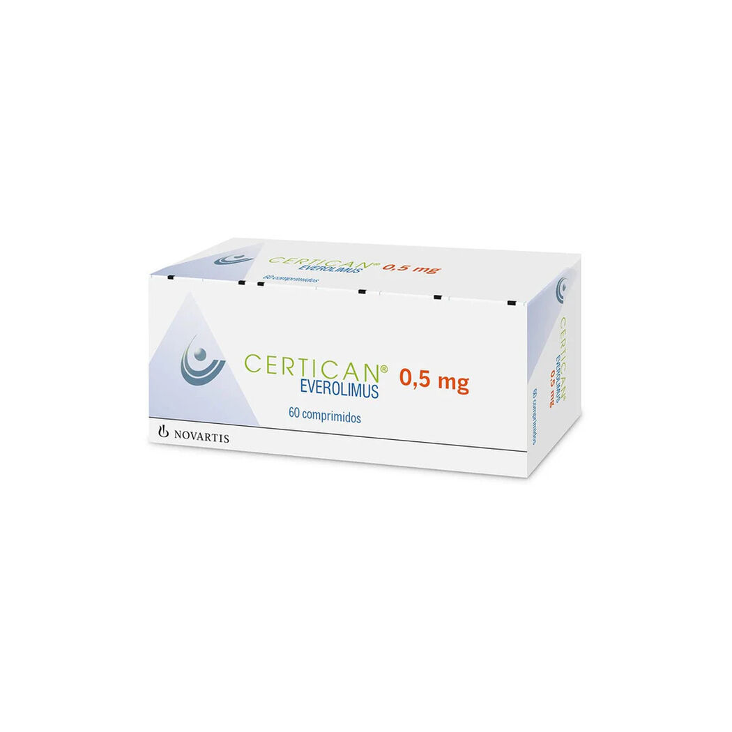 Certican 0,5 mg x 60 comprimidos, , large image number 0