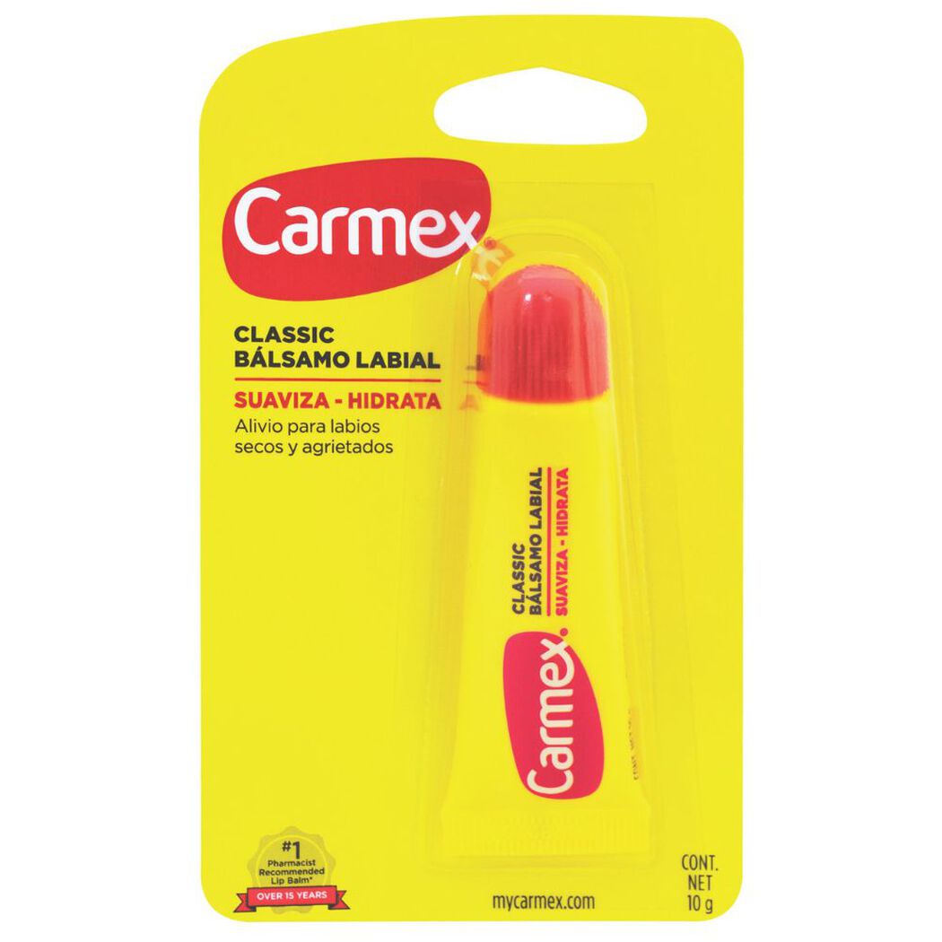 Bálsamo Labial Carmex Clásico Tubo 10Gr, , large image number 0